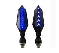DAYOTIE Compatible con CRF 1100L para Africa para Twin para CBR650R para CBR500R Luces De Señal De Giro para Motocicleta Bombillas De Indicadores De Giro De 10 Mm Motocicleta Intermitentes(Blue)