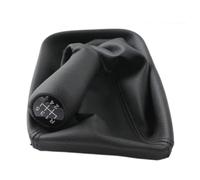 DAYOTIE Compatible con E46 316i 318i 320i 323i 328i 330i 1998 1999 2000 2001 2002 2003 2004 2005 5 6 para Pomo De Cambio De Marchas De Velocidad, Funda De Collar Palanca Cambios(5Speed)