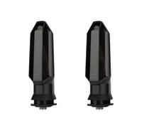 DAYOTIE Compatible con MSX 125 para Grom SF para CBR600RR 2013 2014 2015 2016 2017 2018 2019 2020 Luces Indicadoras De Señal De Giro De Motocicleta Motocicleta Intermitentes(Black,2pcs)