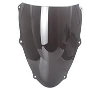 DAYOTIE Compatible con Suzuki para TL1000R 1998 1999 2000 2001 2002 Parabrisas De Motocicleta Parabrisas De Doble Burbuja Accesorios para Parabrisas De Motocicleta Motocicleta Parabrisas