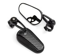 DAYOTIE para CBR250R para CBR600RR para CBR1000RR Espejos Retrovisores Laterales Universales De 7/8" para Manillar De Motocicleta Accesorios Espejos Retrovisores Moto(Gray)
