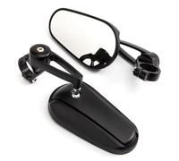 DAYOTIE para CBR250R para CBR600RR para CBR1000RR Espejos Retrovisores Laterales Universales De 7/8" para Manillar De Motocicleta Accesorios Espejos Retrovisores Moto(Black)
