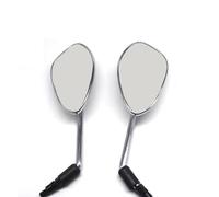 DAYOTIE para RNineT para S1000RR para F800R para S1000XR para R1250GS para Adventure para F650GS para G310R Espejo Retrovisor Universal para Motocicleta De 8/10 Mm Espejos Retrovisores Moto(Silver)
