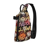 Daypack Sling Bag Cartoon Sloth On The Tree Leaves Flowers Fanny Pack Classic Crossbody Bandolera