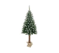 Dayron Árbol de Navidad Artificial Nevado Alpes con Base de Yute 150cm Dayron