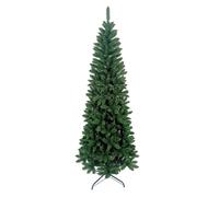 Dayron Árbol de Navidad Artificial Verde Alberta con Base Metálica 210cm 7house