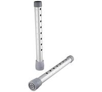 Days Andador de dos botones, piezas de pierna de repuesto, ayuda de movilidad para personas mayores, discapacitados y usuarios discapacitados, dispositivo resistente para caminar con tapas deslizantes