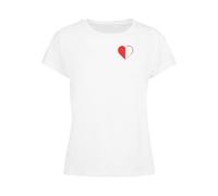 Days Beyond Camiseta 'Queen Of Hearts' rojo / blanco L rojo / blanco