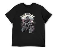 Days Gone Deacon Horror Game Fabric Born To Be Wild Unisex 100% Cotton Short-Sleeve T-Shirts Black M
