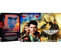 Days Of Thunder & Top Gun 1-2 Collection DVD - Days Of Thunder, Top Gun, Top Gun - Maverick DVD - Tom Cruise 3 Movies Collection DVD