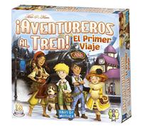 Days of Wonder Aventureros al Tren! El Primer Viaje - Juego de Mesa Familiar, Edad 6+, 2-4 Jugadores, 15-30 Min, Versión en Español