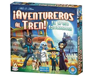 Days of Wonder | ¡Aventureros al Tren! El Tren Fantasma | Juego de Trenes Fácil y Divertido| A Partir de 6 Años | De 2 a 4 Jugadores | 15-30 Minutos | Español