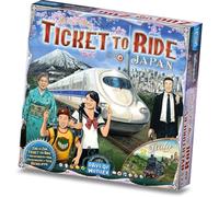 Days of Wonder | ¡Aventureros al Tren! Japón e Italia | Expansión | Conecta Regiones y Trenes Bala | A Partir de 8 Años | De 2 a 5 Jugadores | 1-2 Horas por Partida | Multilenguaje (Incluye Español)