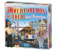 Days of Wonder | ¡Aventureros al Tren! San Francisco - Descubre la Ciudad Dorada | Juego de Mesa Rápido y Familiar | A Partir de 8 Años | De 2 a 4 Jugadores | 10-15 Minutos por Partida | Español