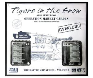 Days of Wonder - Memoir '44: Expansion - Tigers in The Snow Battle Map- Board Game