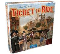 Days of Wonder ,Ticket to Ride Amsterdam Board Game , Family Board Game , Board Game for Adults and Family , Train Game , Ages 8+ , For 2 to 4 Players , Average Playtime 10-15 Minutes