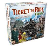 Days of Wonder , Ticket to Ride Europe Board Game , Ages 8+ , For 2 to 5 players , Average Playtime 30-60 Minutes