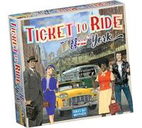 Days of Wonder, Ticket to Ride New York Board Game, Ages 8+, For 2 to 4 Players, Average Playtime 10-15 Minutes
