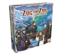 Days of Wonder, Tren a Tren: Aurora Polar, Juego Familiar, 2-5 Jugadores, 8+ años, 30-60 Minutos, alemán