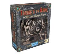 Days of Wonders - Asmodee - Los Aventureros del Ferrocarril: Deluxe Tren Set Negro - Juegos de Mesa - Juegos de Bandeja - Accesorios para Juegos de Bandeja