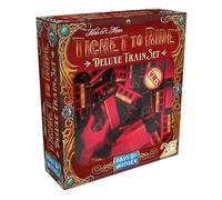 Days of Wonders - Asmodee - Los Aventureros del Ferrocarril: Deluxe Tren Set Rojo - Juegos de Mesa - Juegos de Bandeja - Accesorios de Juegos de Bandeja