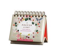 Dayspring A Prayer A Day - Calendario perpetuo (J0523), blanco, 5 1/2" x 5 1/4" x 1 1/4"