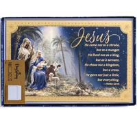 Dayspring Dona Gelsinger - Jesus Nativity - 18 tarjetas y sobres de Navidad en caja, NLT