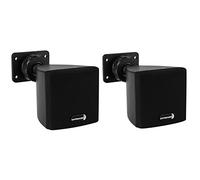 Dayton Audio SAT3B - Par de Altavoces cúbicos de 3 Pulgadas (Negro)