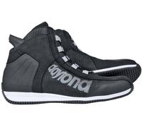 Daytona AC4 WD Zapatos de motocicleta, Negro/Blanco, Talla 45