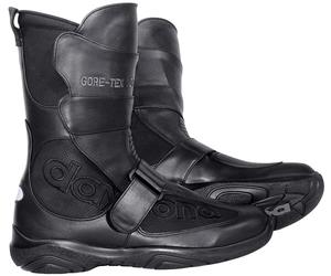 Daytona Burdit GTX Gore-Tex Botas de moto impermeables, negro, tamaño 37 para Hombres