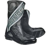 Daytona Evo-Sports GTX Gore-Tex Botas de moto impermeables, negro-gris, tamaño 48 para Hombres
