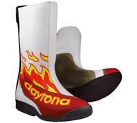 Daytona Speed Master GP II GP Botas de moto, blanco-rojo, tamaño 45 para Hombres