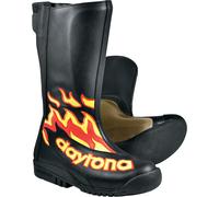 Daytona Speed Master GP II GP Botas de moto, negro-rojo, tamaño 40 para Hombres