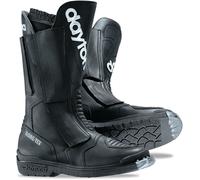 Daytona Trans Open GTX Gore-Tex Botas de moto impermeables, negro, tamaño 39 para Hombres