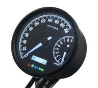 Daytona Velona W - Instrumento multifuncional analógico para velocímetro y tacómetro, blanco