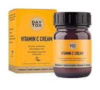 DAYTOX - Vitamin C Cream - Crema facial hidratante con vitamina C - Reduce las manchas oscuras, las arrugas y la hiperpigmentación - Vegana, sin siliconas, Made in Germany - 50ml