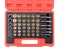 DAYUAN 114 Piezas Juego de Reparacion de Rosca Carter Reparacion Tornillo Carter Aceite Kit de Reparacion de Carter M13-M22