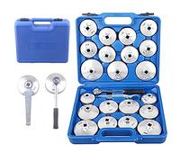 DAYUAN Filtro Aceite Aleación Aluminio 23 Piezas Llave Inglesa Herramienta Garaje