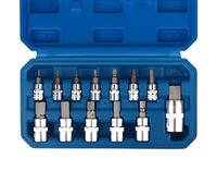 DAYUAN Juego de Puntas Hexagonales de Acero de Aleación S2 Premium, Kit de Llaves Allen Métricas de 13 Piezas 2-14mm