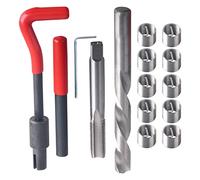 DAYUAN Kit de reparación de roscas M14 x 1,50 mm, Herramientas de reparación de Rosca, Kit de inserción de Alambre, Juego de Herramientas manuales compatibles para reparación de automóviles