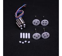 DAYUDDRICAR Drone Motor with Gear, for SYMA X5SW X5SC X5UW X5UC RC Drone Spare Part Kit Motor & Gear Set Replacement Part for SYMA X5SW X5SC X5UW X5UC Drone Accessories, 1 Set