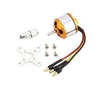 DAYUDDRICAR Motor sin escobillas A2212 1000KV/1400KV 2-4S 3,17 mm for dron de ala Fija RC con hélice 1047/9050(A2212 1400KV Motor)