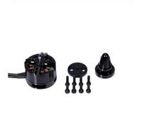 DAYUDDRICAR Motor sin escobillas BE1806 1806 de 1400 kV/2300 kV/2700 kV for multirotor RC, avión y dron de Carreras de ala Fija, Piezas de Bricolaje.(2PCS 2300KV Black)