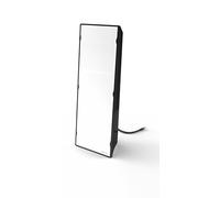 DAYVIA - Lámpara de luminoterapia LED SLIMSTYLE, simulación de la luz del día, 3 niveles de intensidad ajustables, diseño elegante, tamaño compacto negro, aprobación CE médica y fabricación francesa