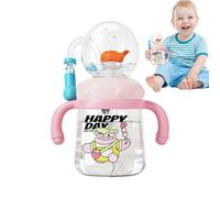 Dayysiuy Vaso Infantil Chorrito de,Sorbete para Niños 30cl | Botella Divertida Portátil Antiderrames Para Viajes Guardería Exterior,para Viajes Aventuras al Aire Libre Guardería y Preescolar