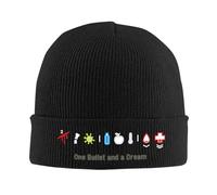 Dayz Una Bala y un Sombrero de Punto de ensueño Gorro de Invierno Gorro de Invierno cálido Unisex Hip-Hop Juego de chupito Gorras para Hombres y Mujeres Regalo