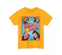 Dazed and Confused Movie Fitted T Shirt Design 2 Unisex Heavy Cotton tee Yellow M