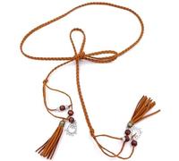 Dazhua Cadena for el vientre de la cintura de moda bohemia: joyería de playa de verano for mujer con detalles de tortuga marina, caracola y perlas