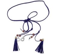 Dazhua Cadena for el vientre de la cintura de moda bohemia: joyería de playa de verano for mujer con detalles de tortuga marina, caracola y perlas