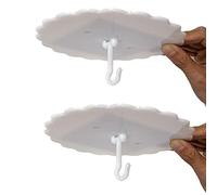 DAZIMOU Hochwertiges Hakenset für Moskitonetze - Robusto y langlebig - Decke Moskitonetz Haken 2 juegos (18 cm)